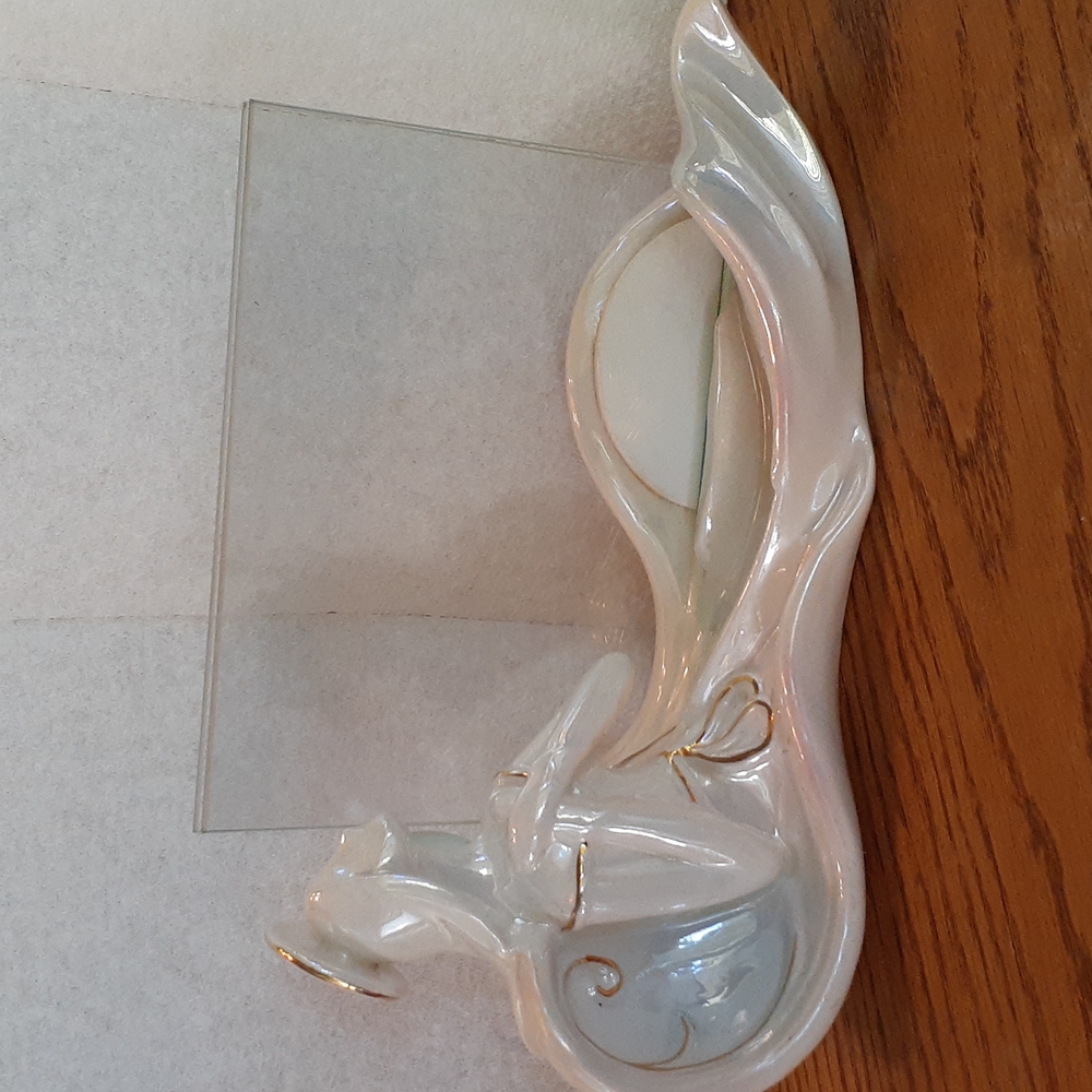 Porcelain Angel picture frame